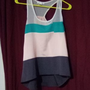 Multi colored tank top